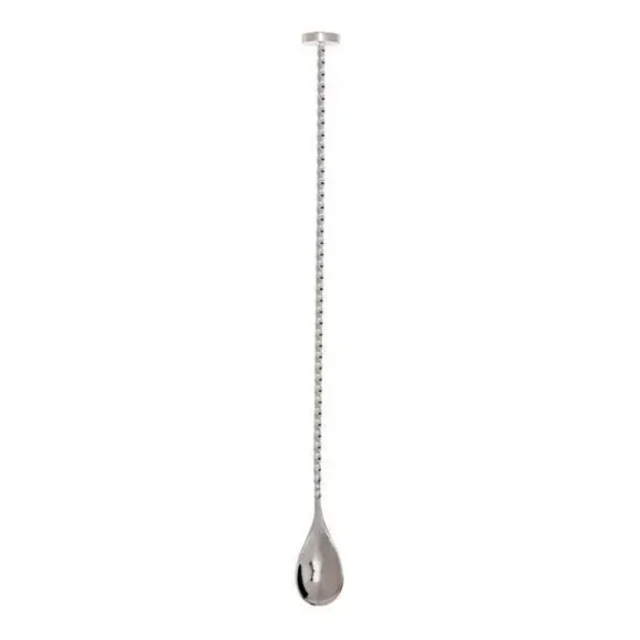 Cocktail Kingdom MUDDLER BARSPOON STAINLESS STEEL 30cm - Picture 1 of 4